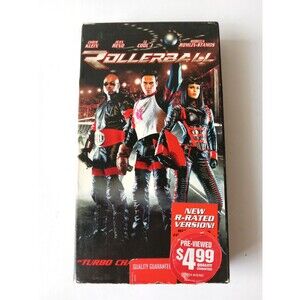 Rollerball (2002, VHS) R-Rated Version Rebecca Romijn Chris Klein LL Cool J
